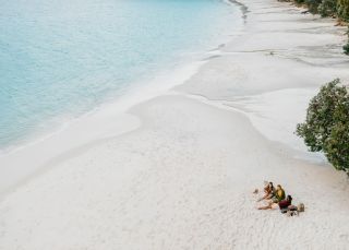 Friends enjoying Murrays Beach, Jervis Bay