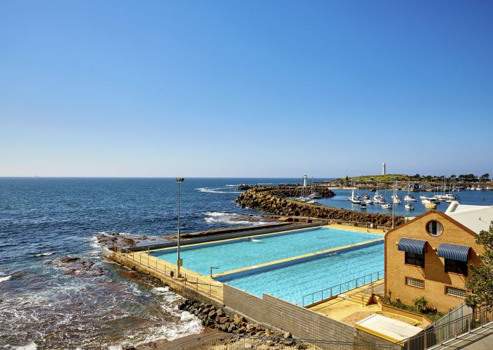 Continental Pool, Wollongong The scenic oceanside Continental Pool in Wollongong, Illawarra