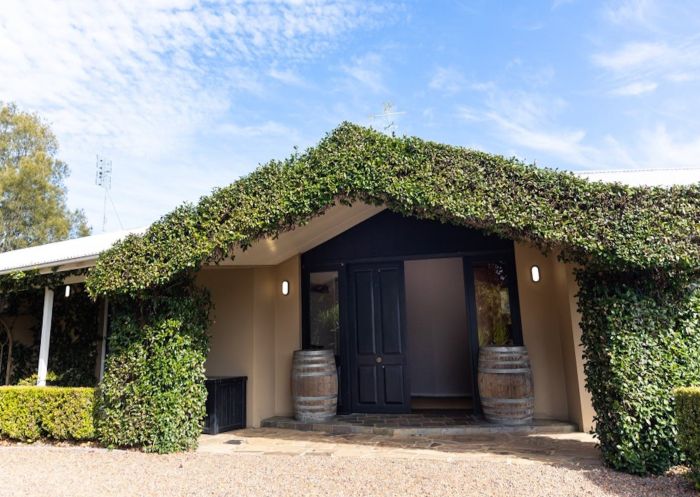 Greenacres at Pokolbin, Hunter Valley Vine covered entrance at Greenacres at Pokolbin, Hunter Valley