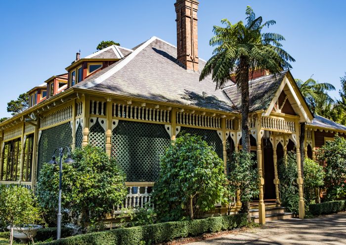 Exterior view of Lilianfels Resort & Spa, Katoomba in the Blue Mountains