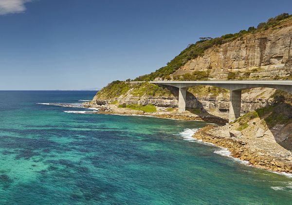 Wollongong, South Coast Sea Cliff Bridge in Wollongong, South Coast
