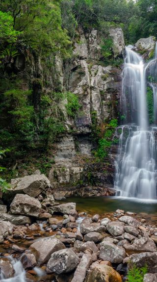 Minnamurra Falls at Budderoo National Park in Jamberoo, Kiama area