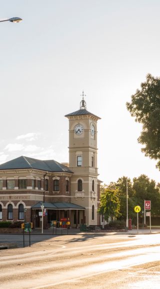Sunset over Cootamundra, Riverina